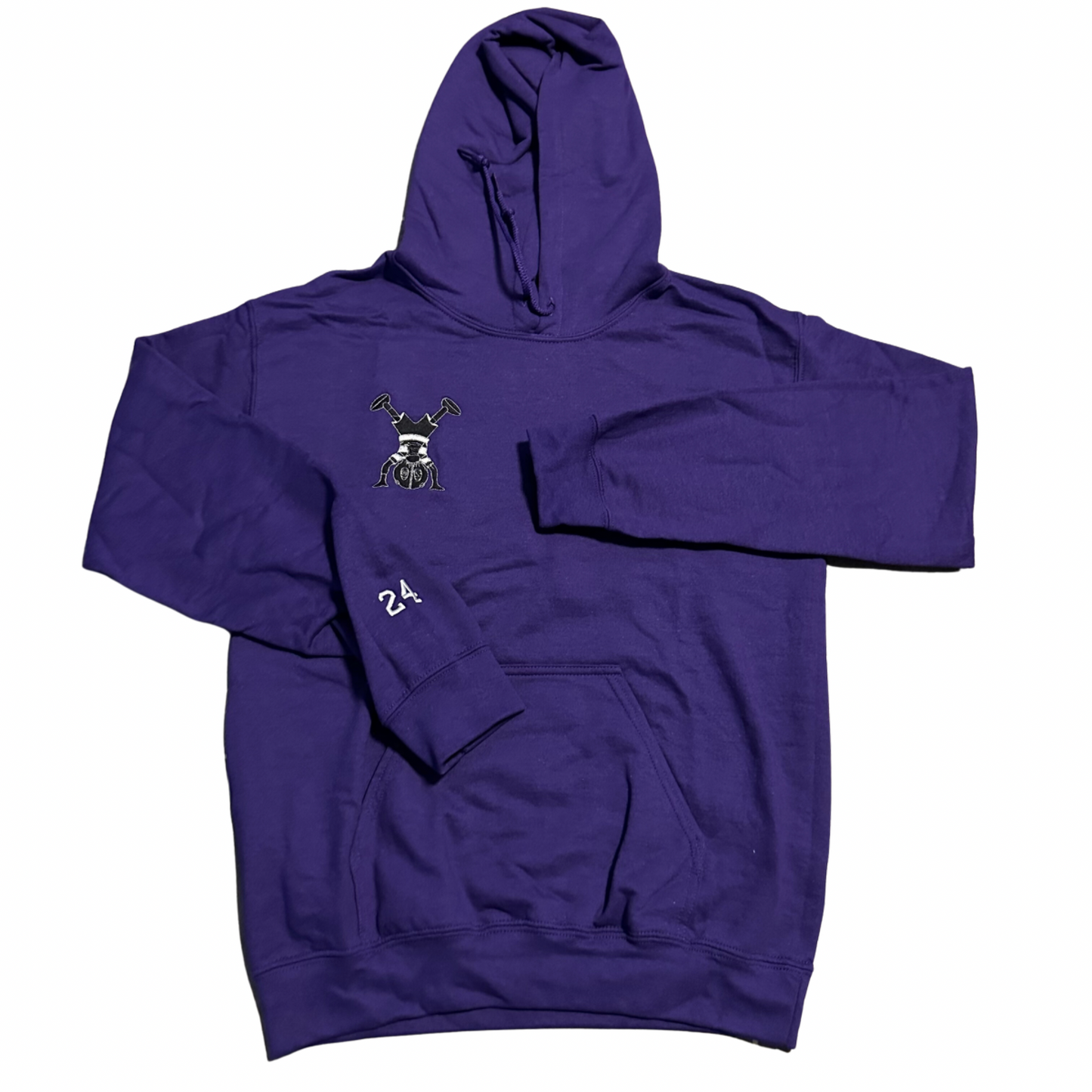 OZIVIT HOODIE PURPLE/WHITE BOY LOGO