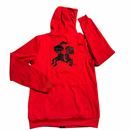 OZIVIT MENS SWEATSUIT RED