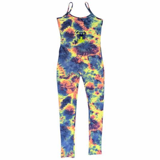 OZIVIT ONE PIECE JUMPSUIT LIME/NAVY