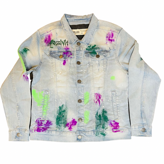 OZIVIT JEAN JACKET THE JOKER