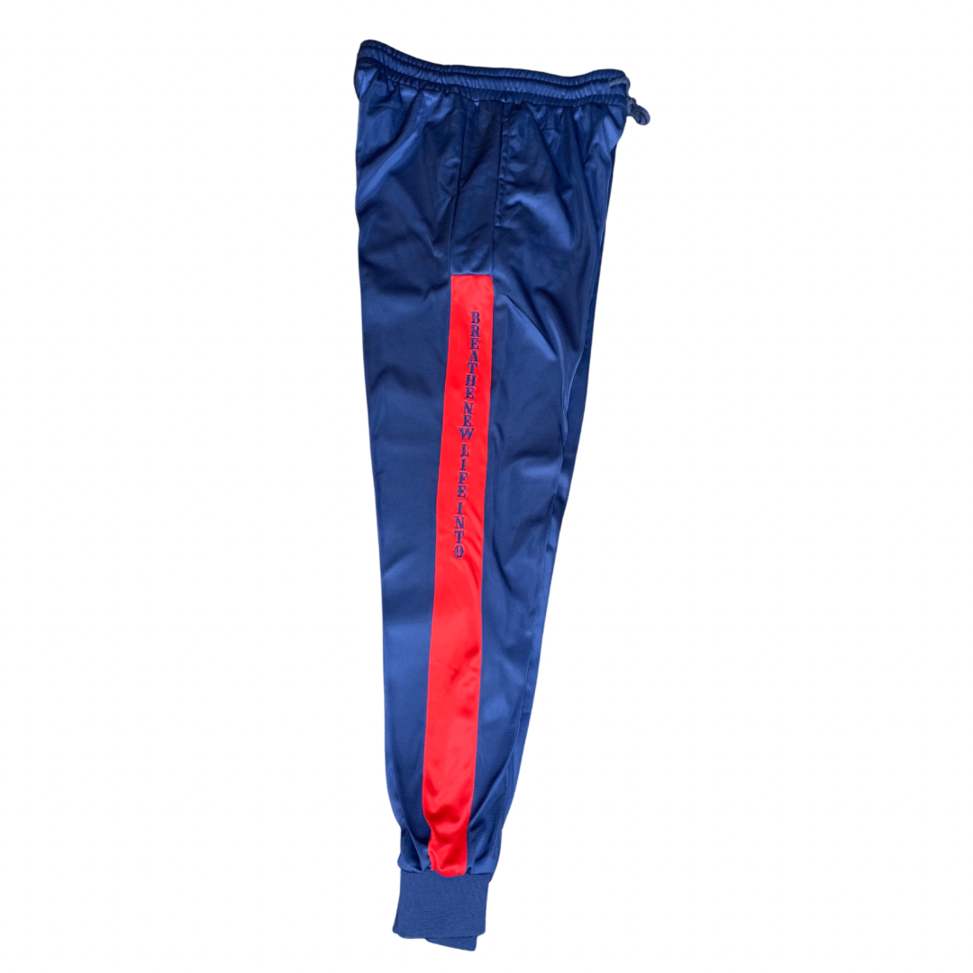 OZIVIT MENS TRACKSUIT NAVY/RED