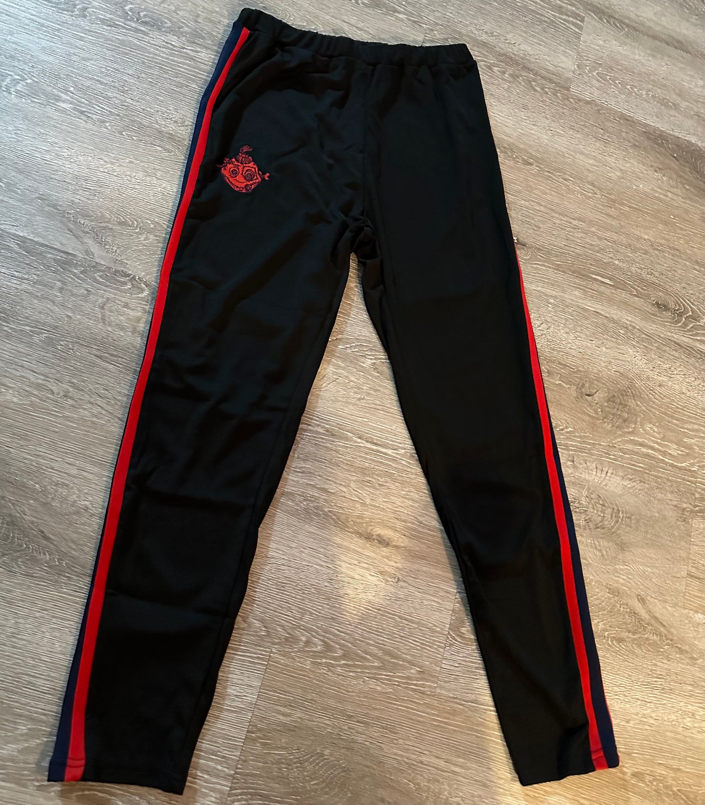 OZIVIT WOMENS TRACKSUIT BLACK/RED